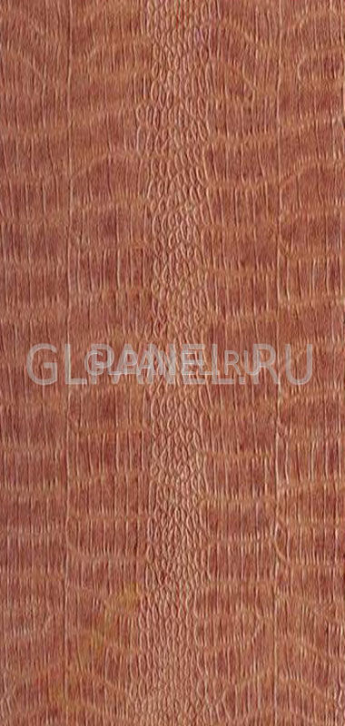 Панель ПВХ 250 х 2700 - Красно коричневый экзотик